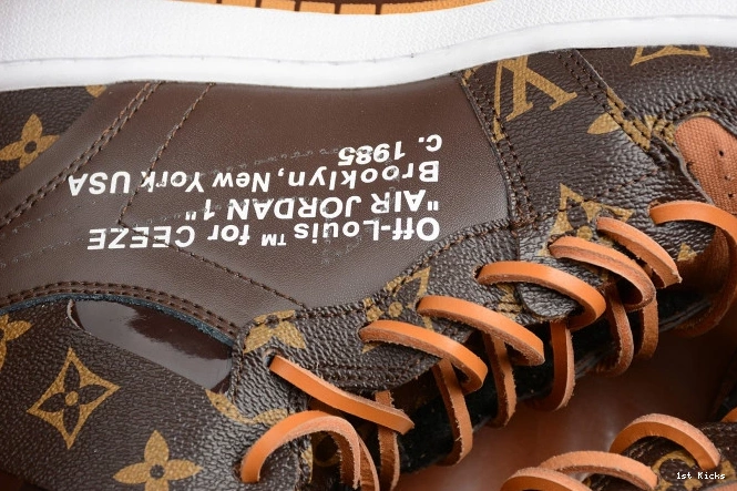 1st Kicks AQ0818-158 Jordan AJ1 x Off-Louis OW Air 1 0702